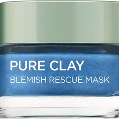 L'Oreal Pure Clay Blemish Rescue Blue Algae Face Mask 15 ml - New