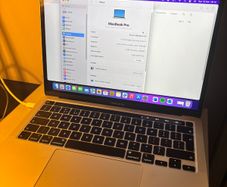 MacBook Pro 13" 2020 Intel i5 8GB RAM Touch Bar - Perfect Condition