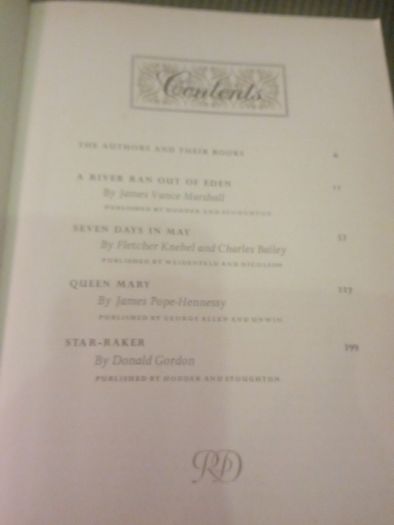 1st Edition Readers Digest Condensed Books