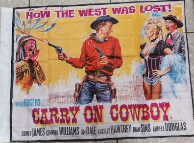 Carry on Cowboy comedy film flag.