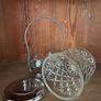 Vintage Heavy Cut Glass Ice Bucket / Biscuit Barrel Image 5