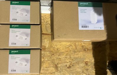 Searchlight Project Renne plaster square wall
