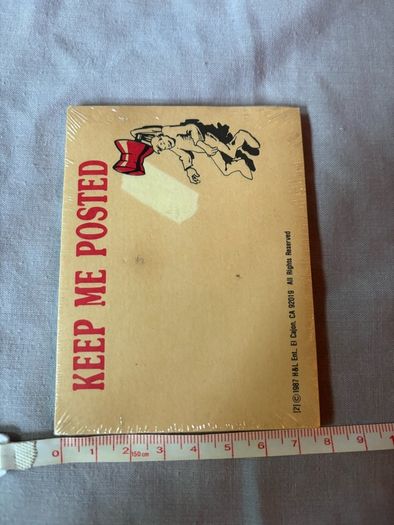 Brand New Vintage Self Stick Notes