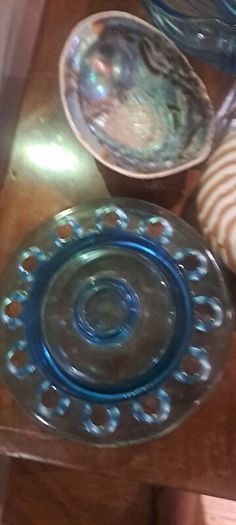 Art Deco Glass X 2