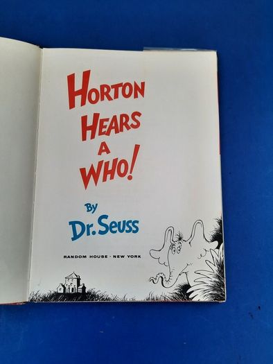 Dr Seuss - Horton Hears a Who! - 1st Edition 1954