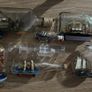 Ship & House in Glass Bottles Image 2