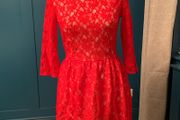 French Connection red dress. Size 8