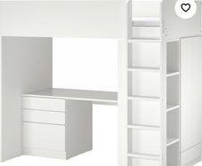 Loft Bed with Desk