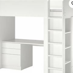 Loft Bed with Desk