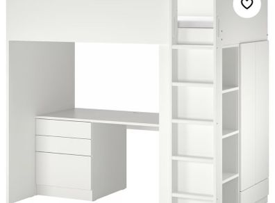 Loft Bed with Desk