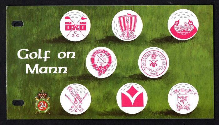 1997 Isle of Man Golf Commemorative Stamps Presentation Pack