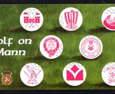 1997 Isle of Man Golf Commemorative Stamps Presentation Pack