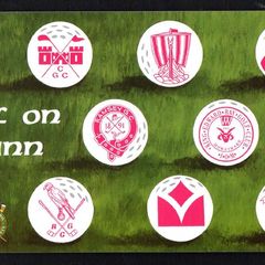 1997 Isle of Man Golf Commemorative Stamps Presentation Pack