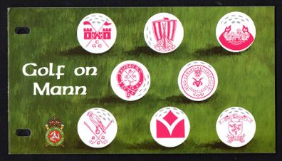 1997 Isle of Man Golf Commemorative Stamps Presentation Pack