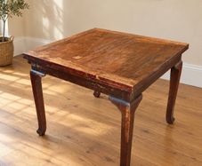 Antique table, mahogany, extendable