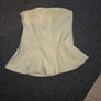 Zara yellow bandeau top uk8 Image 5