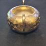 Sheffield Vintage Sugar Bowl Etched Antique Made in England Marked Image 9