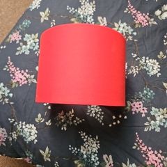 Red Lamp Shade