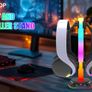 Headphone Gaming Controller Stand for (Xbox) Ps5 Ps4 Switch With 9 Light Modes, RGB Universal Desk Game Accessories for Ps5/Ps4/(Xbox)/Switch Pro Image 2