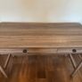 Grey / Brown Handmade Console Table Image 2