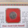 U.S.A. Mint Stamps : Buffalo Nickel : Stamp And Coin Panel , " Congress Protects The Buffalo " Image 4