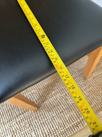 Solid wood dining chairs