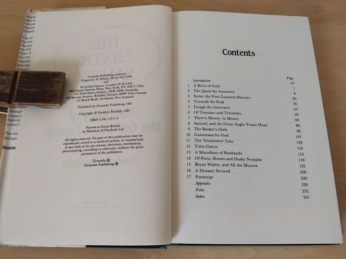 2 x Books on Guinness Family & Brewery: The Silver Salver & The Goodness of Guinness FREEPOST