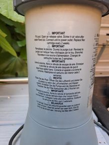 Swimming pool filter