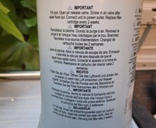 Swimming pool filter
