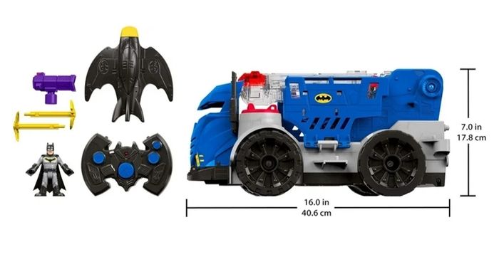IMAGINEXT Batman RC Mobile Command Center PlaySet