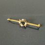 Gold Brooch with Pearls Image 4