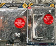 Warhammer 40k space Marine Captain and Tyranid etc