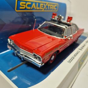 Scalextric  Dodge Monaco - Chicago Fire Department Slot Car  (C4408 TV classic)