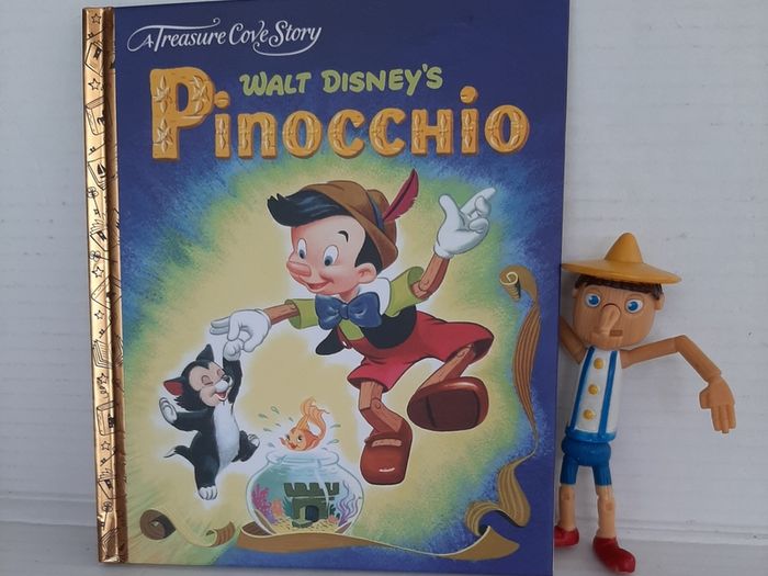 New pinocchio book also new pinacchio toy