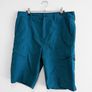 Pre Owned Dunnes Stores Mens Teal Utility Cargo Shorts Image 3