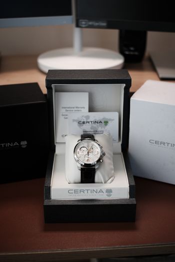 Certina Watch Ds Podium Big Size Chrono Gmt Quartz D C001.639.16.037.01