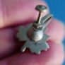 Vintage 1950s Sterling Silver Mexico Screw Back Earrings 4,5g Image 3
