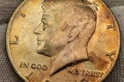 USA United States 1972 Kennedy Half Dollar 50 Cent Beautiful Natural Toning