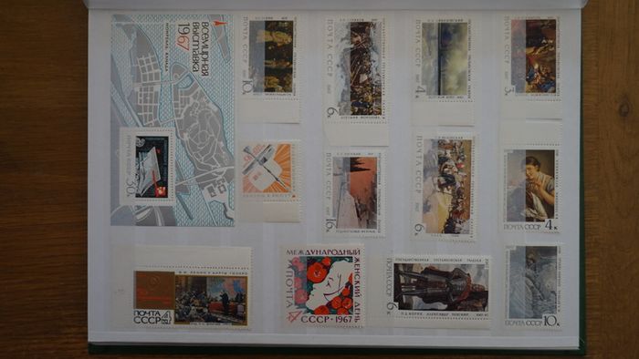 stamps 1967 y. USSR