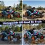 RC Car with Camera, RC Truck, Remote Control Car, 2.4GHz 2.8 Screen, 60 Adjustable Camera, Live Video Image 3