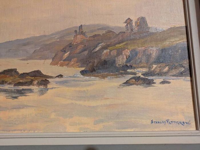 Oil Painting Seascape Stanley Pettigrew