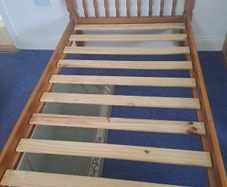 Single Bed and Mattress