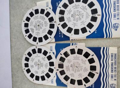 View Master Reels 405, 406 and 407 The Coronation of Queen Elizabeth II 1953 AND 1013 WINDSOR CASTLE