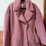 H&M Borg Fur Coat - Size L Image 6
