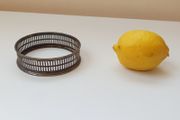 Vintage silver-plated wine bottle coaster by Walker &amp; Hall Sheffield