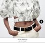 Embroidered Crop Top - Zara NEW Image 2
