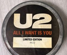 U2 All I Want Is You Ltd 7 inch VINYL Tin Box 1989 Island