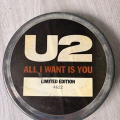 U2 All I Want Is You Ltd 7 inch VINYL Tin Box 1989 Island
