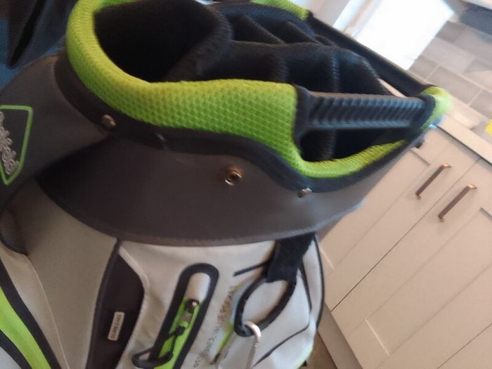 fastfold golf bag broken zip