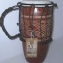 Decorative Medium Bali Handcrafted Tribal Drum Image 2